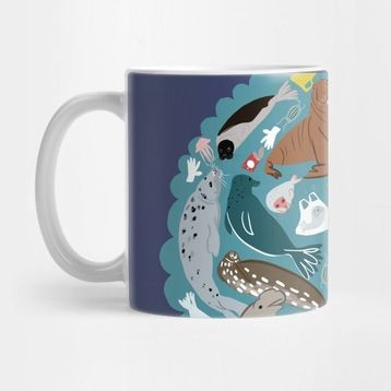 Pixxa Seal Mandala Kupa Bardak