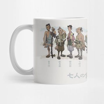 Pixxa Seven Samurai Col Kupa Bardak