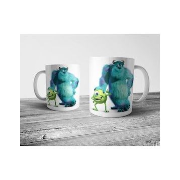 Pixxa Sevimli Canavarlar Monsters Inc Model 3 Kupa Bardak