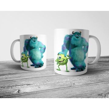 Pixxa Sevimli Canavarlar Monsters Inc Model 3 Kupa Bardak