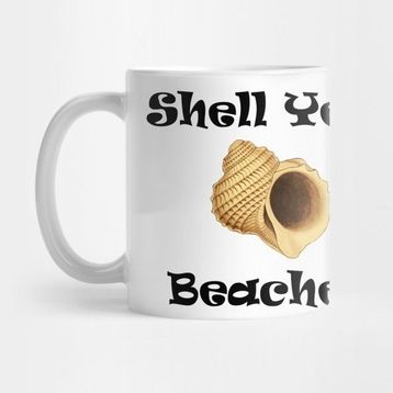 Pixxa Shell Yeah, Summer Pun Design Kupa Bardak