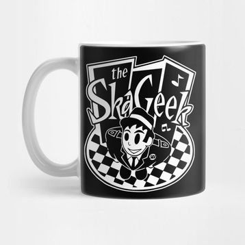 Pixxa Ska Geek 2 Tone Kupa Bardak