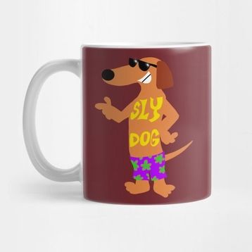 Pixxa Sly Dog Kupa Bardak