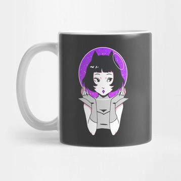 Pixxa Space Cat Kupa Bardak