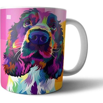 Pixxa Spaniel İngiliz Cocker Köpek Kupa Bardak