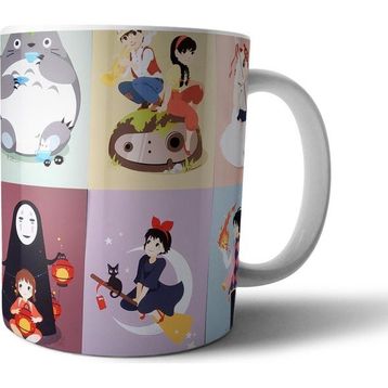 Pixxa Studio Ghibli Anime Model 17 Kupa Bardak