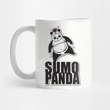 Pixxa Sumo Panda By Karate Panda Kupa Bardak