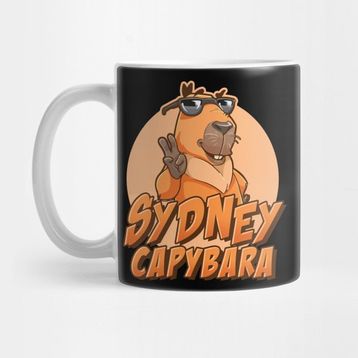 Pixxa Sydney Capybara Kupa Bardak