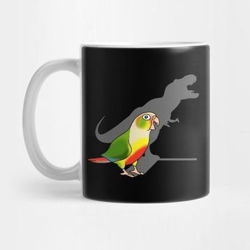 Pixxa T-Rex Shadow Pineapple Conure Kupa Bardak