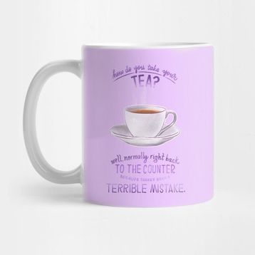Pixxa Ted Lasso Hates Tea Kupa Bardak