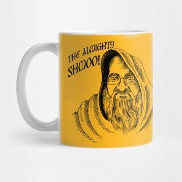 Pixxa The Almighty Shmoo Text Kupa Bardak