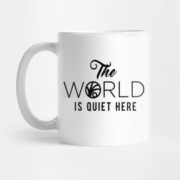Pixxa The World Is Quiet Here Kupa Bardak