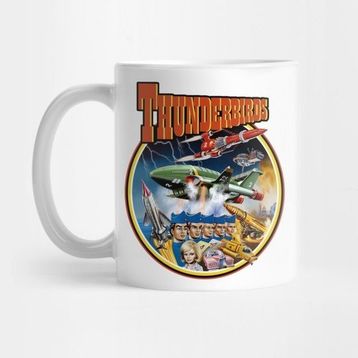 Pixxa Thunderbirds Kupa Bardak