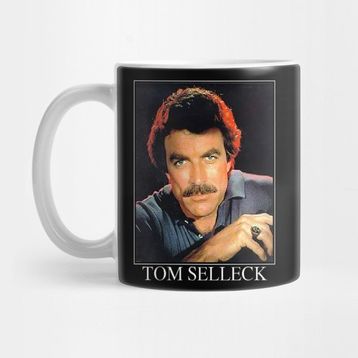 Pixxa Tom Selleck Kupa Bardak