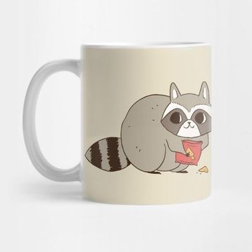 Pixxa Trash Panda Kupa Bardak