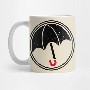 Pixxa Umbrella Academy Logo Distressed Kupa Bardak
