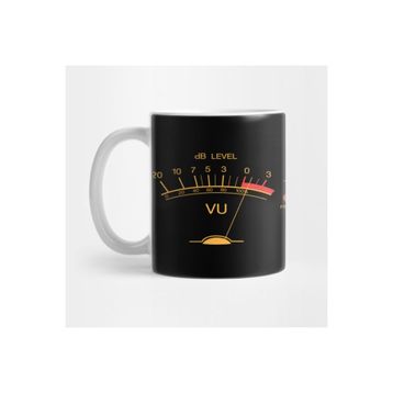 Pixxa Volume Vu Meter Vintage Audio Engineer Recording Studio Gear Head Musician Guitar Shirt Kupa Bardak