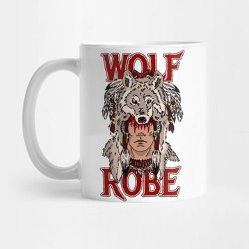 Pixxa Wolf Robe Kupa Bardak