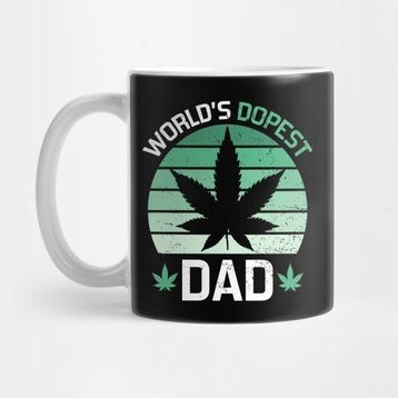 Pixxa Worlds Dopest Dad Kupa Bardak
