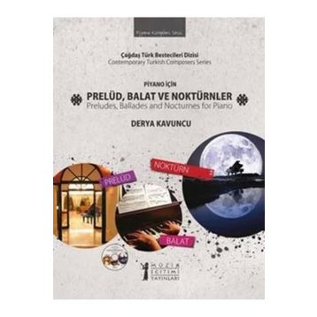 Piyano İçin Prelüd Balat ve Noktürnler-Müzik Eğitimi Yayınları