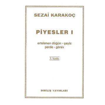 Piyesler 1 - Sezai Karakoç