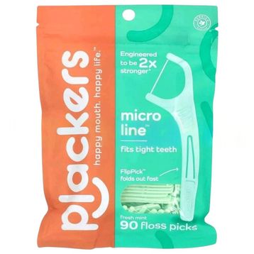Plackers Micro Line 90 Floss Pick Diş İpi