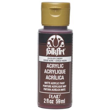 Plaid Folkart 224 Black Cherry 59 ml Akrilik Boya