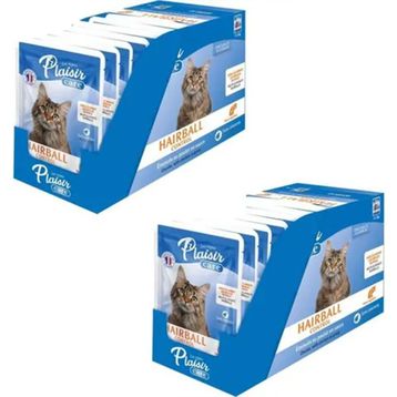 Plaisir Care Pouch Hairball Control 24x85 gr Yaş Kedi Mama