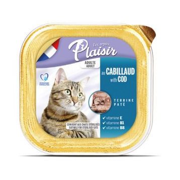 Plaisir Pate Morinalı Yetişkin 100 gr Yaş Kedi Maması