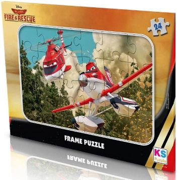 Planes Frame 24 Parça Puzzle