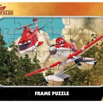 Planes Frame 24 Parça Puzzle