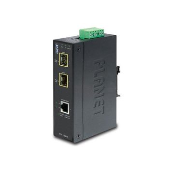 Planet PL-IGT-1205At 10/100/1000T 2 Port 1000Basesx/Lx/Bx Media Converter