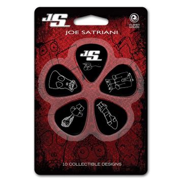 Planetwaves 1CBK410JS Joe Satriani 10 Adet Siyah Medium Pena
