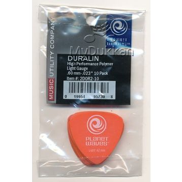 Planetwaves 2DOR225 25 Wide Pick Duralin Org Light Pena