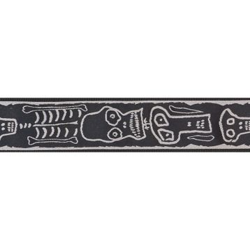 PlanetWaves 50PLJS01 50 mm Lock Js Skull N Bones Gitar Askısı