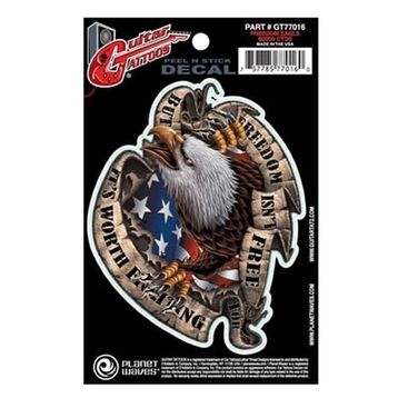 PlanetWaves GT77016 Freedom Eagle Gitar Stickerı