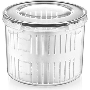 Plastart Fresh Box 2500 ml Süzgeçli Saklama Kabı