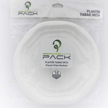Plastik 10'lu Orta Boy Tabak
