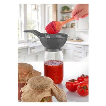 Plastlife KP-131 Saplı Kavanoz Hunisi