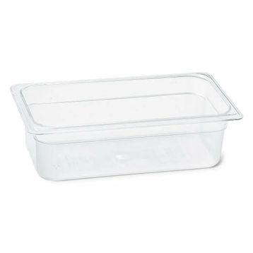 Plastport 1/3-100 Kırılmaz Şeffaf Gastronom Küvet