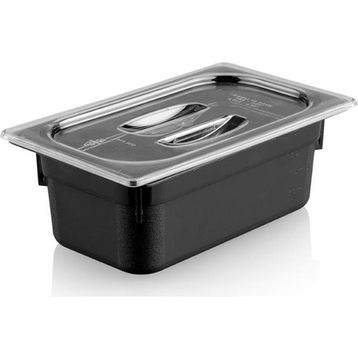 Plastport 2.5 lt Siyah Kırılmaz Saklama Kabı