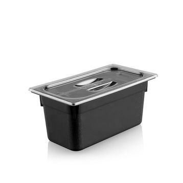Plastport 5.3 lt Siyah Kırılmaz Saklama Kabı