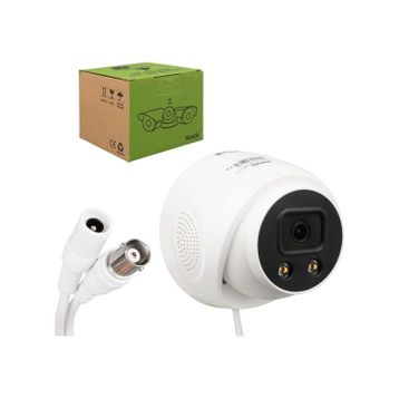 Plato PL-25273 2MP Color Vu 3.6 mm 2 Atom Led Plastik Kasa AHD Dome Gece Görüşlü Güvenlik Kamerası