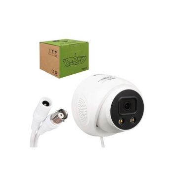 Plato PL-25273 2MP Color Vu 3.6 mm 2 Atom Led Plastik Kasa AHD Dome Gece Görüşlü Güvenlik Kamerası