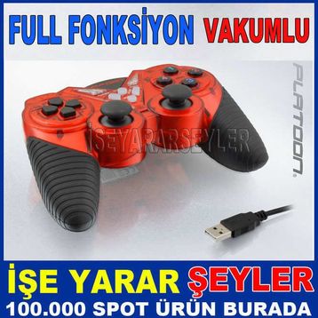 Platoon PL-2593 Titreşimli Gamepad