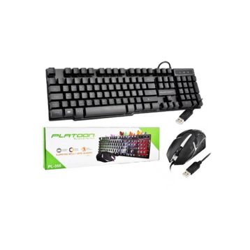 Platoon PL-355 Kablolu Oyuncu Klavye-Mouse Set
