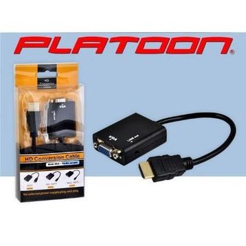 Platoon PL-7235 HDMI to VGA Çevirici