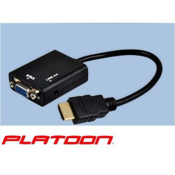 Platoon PL-7235 HDMI to VGA Çevirici