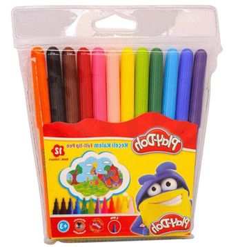 Play Doh 0338 2 mm 12 Renk Keçeli Kalem
