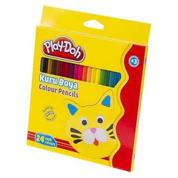 Play Doh 24 Renk Tüp Kuru Boya